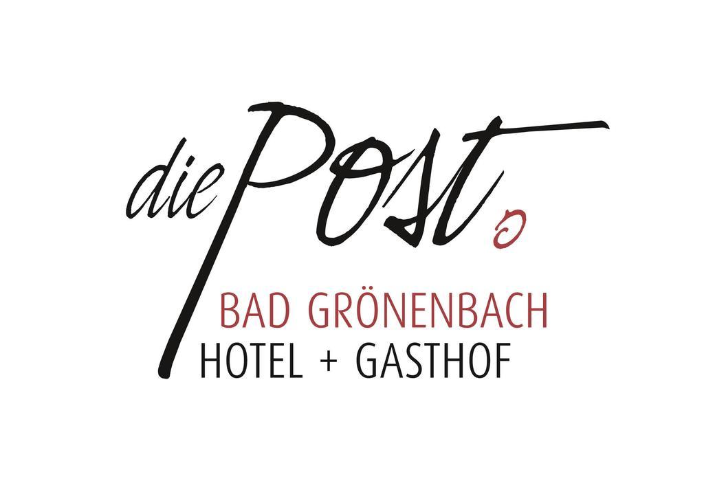 Die Post Hotel Bad Groenenbach Exterior photo