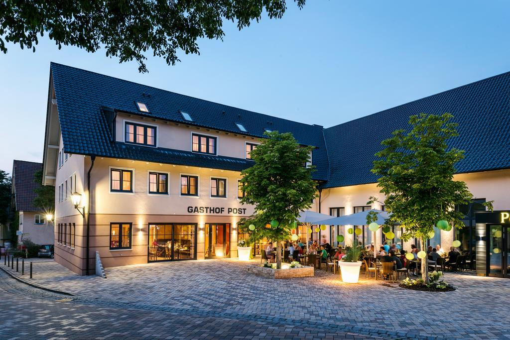 Die Post Hotel Bad Groenenbach Exterior photo